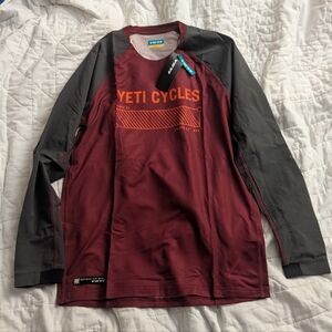 🚲 Yeti Cycles Renegade Ride Cycling Jersey - Long Sleeve